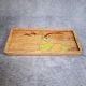 Handcrafted Mango Wood Deer Hand Painted Serving Tray